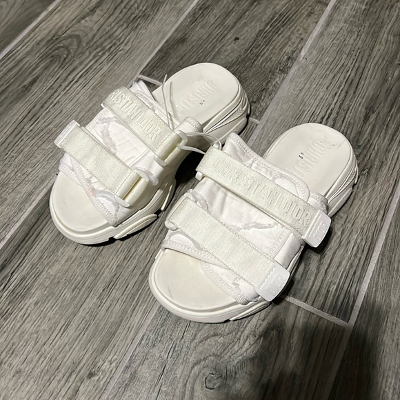 Christian Dior women’s sandals slightly used authentic quality - Picture 1 of 5